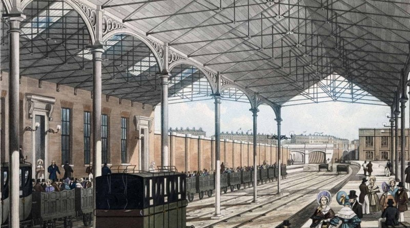 Euston_Station_showing_wrought_iron_roof_of_1837